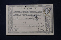 FRANCE - Carte Précurseur De Tourcoing Pour Amiens , Affranchissement Cérès 15ct,GC 3987 - L 86402 - Cartes Précurseurs