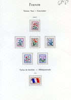 TIMBRES FRANCE REF260120...Lot De TIMBRES ANNEES 1964-1965, 6 Pages - Autres & Non Classés