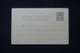 CHINE - Entier Postal ( Carte ) Type Sage Surchargé, Non Circulé - L 86420 - Covers & Documents