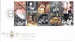 FDC GREAT BRITAIN 2121-2130 - 2001-2010 Em. Décimales