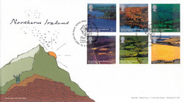 FDC GREAT BRITAIN 2195-2200 - 2001-10 Ediciones Decimales