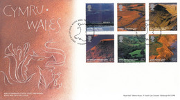 FDC GREAT BRITAIN 2223-2228 - 2001-10 Ediciones Decimales