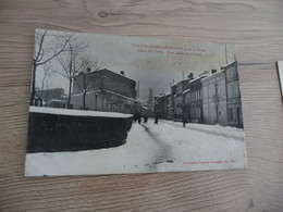 CPA 31 Haute Garonne  Villefranche Lauragais Sous La Neige Janvier 1914 Vue Prise Du Foirail - Other & Unclassified