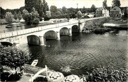 Chateauneuf Sur Sarthe * Le Pont Vu De L'hôtel De La Sarthe - Chateauneuf Sur Sarthe