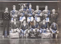 Volleyball - Pallavolo - C.U.S. Torino - Anni '70 - Foto Di Squadra Con Autografi - Volleybal