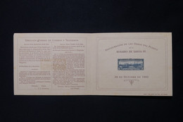 ARGENTINE - Document De L 'Inauguration En 1902 De Las Obras Del Puerto - L 86481 - Cartas