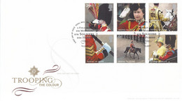 FDC GREAT BRITAIN 2308-2313 - 2001-10 Ediciones Decimales