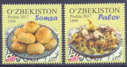 2018. Uzbekistan, Uzbeck Cuisine, 2v, Mint/** - Uzbekistán