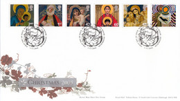 FDC GREAT BRITAIN 2360-2365,Christmas 2005 - 2001-10 Ediciones Decimales