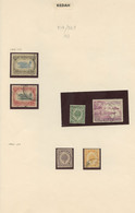 Used Stamps, Lot, KEDAH, Malaysia, Miscellaneous, 1921 To 1965  (Lot 569)  -  4 Scans - Kedah