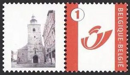 DUOSTAMP** / MY STAMP** -  Église / Kerk / Kirche / Church - Collégiale St-Gangulphe Florennes - Ungebraucht