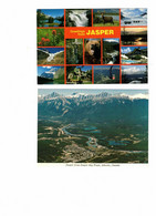 9 Different JASPER, Alberta,  Canada,  All 4X6 Chrome. BEV, Jasper Lodge Etc - Jasper