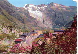 Suisse Valais Gletsch Rhonegletscher Galenstock Village Montagne Nature Paysage - Lens