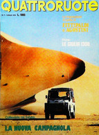 ►  Tous Terrain - Fiat Nuova Campagnola 2.0 40 Ch - Sahara - Publicité - 1974 - Reproduction Edtions Quattroruote Italia - Passenger Cars