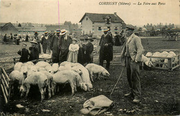 Corbigny * La Foire Au Porcs * Marché Aux Cochons * Marchands - Corbigny