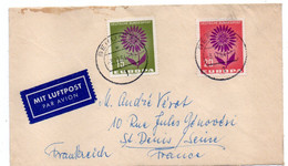 Allemagne--1964--lettre De BERLIN Pour Saint DENIS (France)..timbre EUROPA Sur Lettre ...cachet - Brieven En Documenten