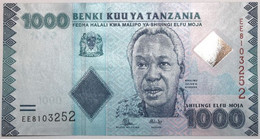 Tanzanie - 1000 Shillings - 2015 - PICK 41b - NEUF - Tanzanie