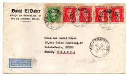 Brésil--1961--Lettre De RIO DE JANEIRO Pour St DENIS (France)....timbres ......cachet...David El Daher - Briefe U. Dokumente