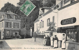 Louveciennes     78    Rue De La Machine Ancienne Pharmacie De La Dubarry.  Charcuterie Amaury              (voir Scan) - Louveciennes