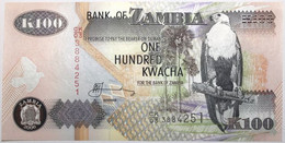 Zambie - 100 Kwacha - 2006 - PICK 38f - NEUF - Zambie