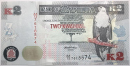 Zambie - 2 Kwacha - 2012 - PICK 49a - NEUF - Zambia