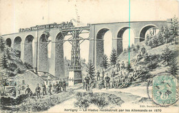 XERTIGNY Le Viaduc Reconstruit En 1870 Par Les Allemands - Xertigny