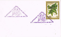 39138. Carta CIENFUEGOS (Cuba) 1976. 75 Aniversario Jardin Botanico, Repoblacion Forestal - Cartas & Documentos