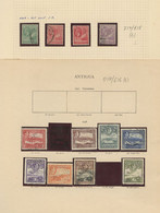 Used Stamps, Lot, BARBUDA, Divers, Miscellaneous From 1921 To 1966  (Lot 616) - 4 Scans - Autres & Non Classés