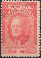 1947 Second Death Anniversary Of President Roosevelt - 2c - Franklin D. Roosevelt FU - Used Stamps