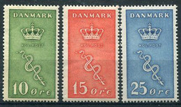 DENMARK 1929 Cancer Fund  LHM / *.  Michel 177-79 - Nuovi