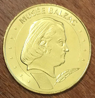 37 SACHÉ MUSÉE BALZAC MEDAILLE SOUVENIR MONNAIE DE PARIS 2018 JETON TOURISTIQUE MEDALS COINS TOKENS - 2018