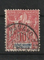 Sénégambie-et-Niger 1903 , YT 5 ° , Cote 8,00 - Used Stamps