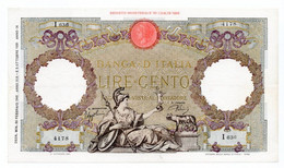 Italia - 100 Lire 1941 - Aquila     ---- - 100 Liras