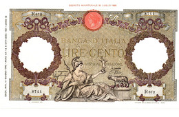 Italia - 100 Lire 1942 - Aquila     ---- - 100 Liras