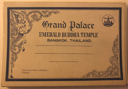 Carnet De 12 Cp Du Temple De Buddha à Bangkok - Années 1960/1970 - Thailand