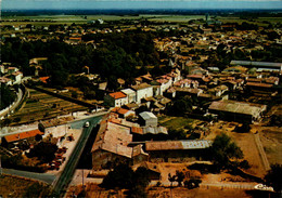 79 - MAUZE-sur-le-MIGNON - Vue Panoramique Aérienne Du Bourg - Mauze Sur Le Mignon