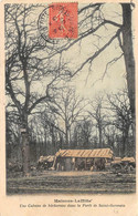 Maisons-Laffitte       78          Cabane De Bûcheron Dans La Forêt          (voir Scan) - Maisons-Laffitte