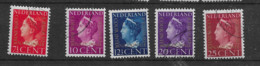1947 USED Nederland Dienst D20-24 - Dienstmarken