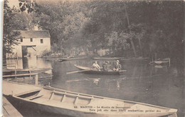 Mantes La Jolie        78          Le Moulin De Deunemont.  Promenade En Barque    (voir Scan) - Mantes La Jolie