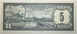 Antilles Néerlandaises - 5 Gulden - 1972 - PICK 8b - SPL - Netherlands Antilles (...-1986)