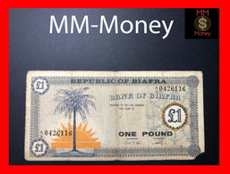 BIAFRA  1 £   1968    P. 2    F \ VF - Otros – Africa