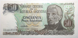 Argentine - 50 Pesos Argentinos - 1985 - PICK 314a.2 - NEUF - Argentine