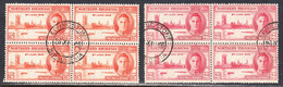 Northern Rhodesia 1946 Peace Issue, First Day Of Issue, Cancelled, Sc# ,SG 46-47 - Rhodesia Del Nord (...-1963)