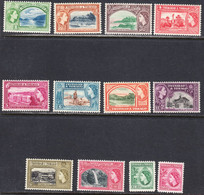 Trinidad & Tobago 1953-59, Mint Mounted, Sc# 72-83,SG 267-278 - Trinidad En Tobago (...-1961)