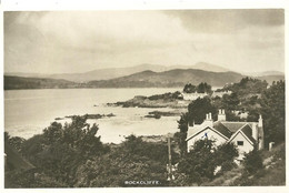 REAL PHOTOGRAPHIC POSTCARD - ROCKCLIFFE WITH DALBEATTE POSTMARK - DUMFRIESSHIRE - Dumfriesshire