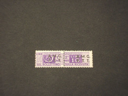 TRIESTE ZONA A - P.P. 1947/8 CORNO L. 10 - NUOVO(++) - Paketmarken/Konzessionen