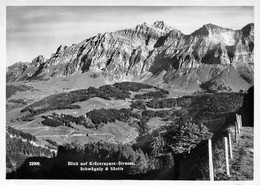 Blick Auf Kräzernpass-Stasse Schwägalp & Säntis   (10 X 15 Cm) - Autres & Non Classés