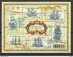 FRANCE / 2008 / Y&T N°4249/4254 En Bloc Ou BF N° 124 (Feuillet "Voiliers") ** - Unused Stamps