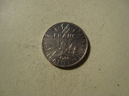 MONNAIE FRANCE 1/2 FRANC 1987 SEMEUSE - 1/2 Franc