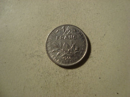 MONNAIE FRANCE 1/2 FRANC 1968 SEMEUSE - 1/2 Franc